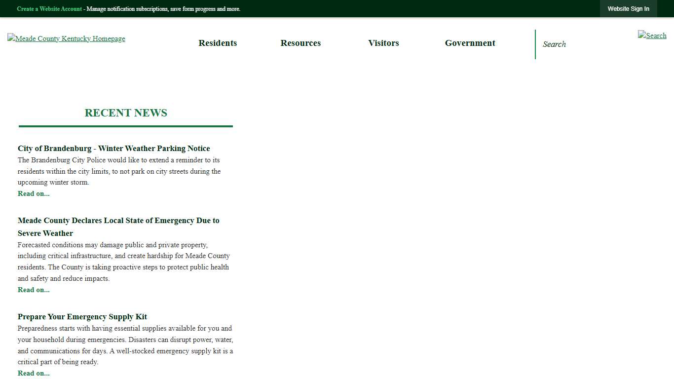 Meade County, KY Official Website