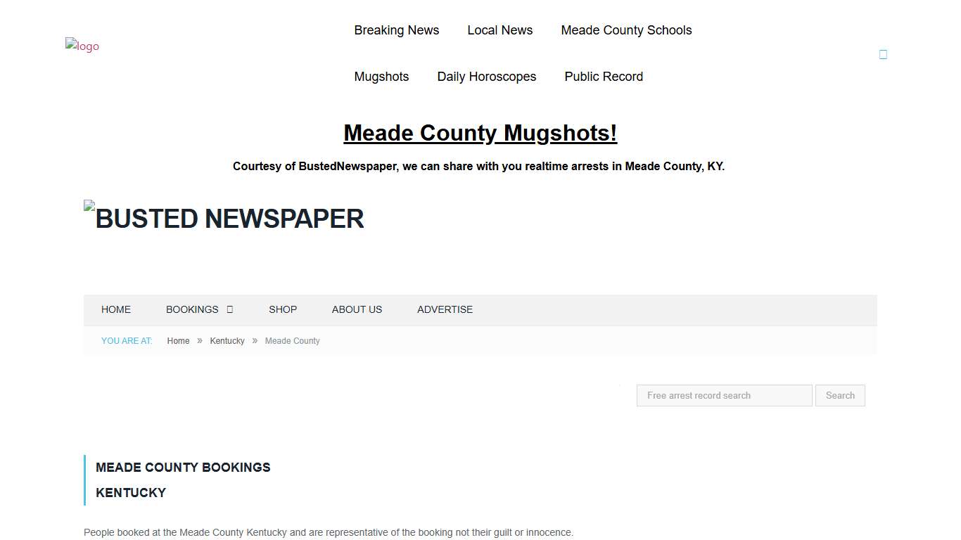Meade County, KY Mugshots - Busted News